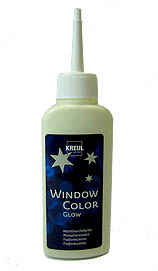 Kreul Window Color 80ml Nachtleuchtgelb